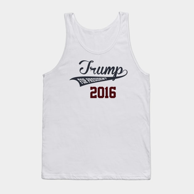 Donald Trump For President Tank Top by ESDesign